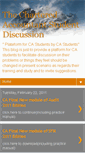 Mobile Screenshot of ca-discussion.blogspot.com