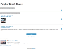 Tablet Screenshot of pangkorbeachchalet.blogspot.com