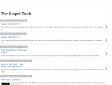 Tablet Screenshot of gospeltruthradio.blogspot.com