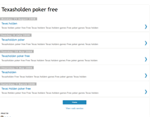 Tablet Screenshot of holdemtexes.blogspot.com