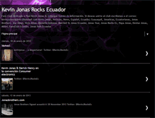 Tablet Screenshot of kevinjonasrocksecuador.blogspot.com