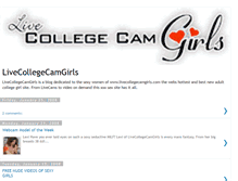 Tablet Screenshot of livecollegecamgirls.blogspot.com