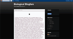 Desktop Screenshot of bio-logical-blogfare.blogspot.com