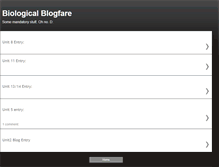Tablet Screenshot of bio-logical-blogfare.blogspot.com