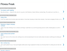 Tablet Screenshot of fitnessfreak-rustee.blogspot.com