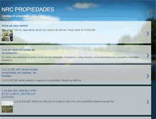 Tablet Screenshot of nrcpropiedades.blogspot.com