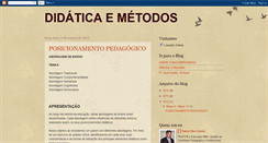 Desktop Screenshot of didaticaemetodos.blogspot.com