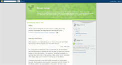 Desktop Screenshot of novellover.blogspot.com
