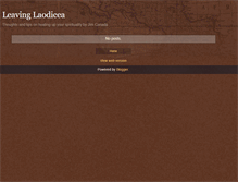 Tablet Screenshot of leavinglaodicea-jc3.blogspot.com