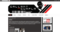 Desktop Screenshot of gallantgunpla.blogspot.com