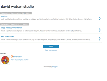 Tablet Screenshot of davidwatsonstudio.blogspot.com