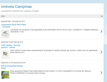 Tablet Screenshot of lancamentosimoveiscampinas.blogspot.com