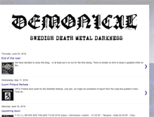 Tablet Screenshot of demonicalofficial.blogspot.com