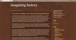 Desktop Screenshot of imagininghistory.blogspot.com