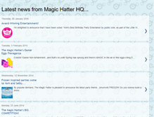 Tablet Screenshot of magichatterbirthdays.blogspot.com