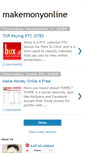 Mobile Screenshot of makemony4free.blogspot.com