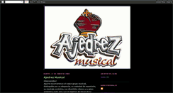 Desktop Screenshot of ajedrezmusical.blogspot.com