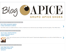 Tablet Screenshot of apiceshoes.blogspot.com