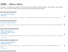 Tablet Screenshot of ginoletraxletra.blogspot.com