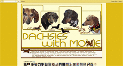 Desktop Screenshot of dachsieswithmoxie.blogspot.com