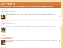 Tablet Screenshot of chervilandmiso.blogspot.com