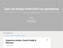 Tablet Screenshot of cafe-con-hongo-reishi.blogspot.com