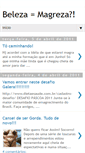 Mobile Screenshot of belezamagreza.blogspot.com