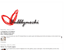 Tablet Screenshot of bubblymochi.blogspot.com