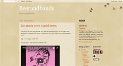 Desktop Screenshot of beerandbands.blogspot.com