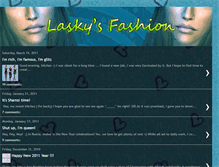 Tablet Screenshot of lasky-sims.blogspot.com