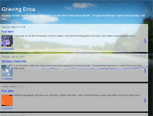 Tablet Screenshot of grievingerica.blogspot.com