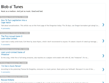 Tablet Screenshot of blobotunes.blogspot.com