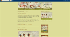 Desktop Screenshot of dandelionsnowbook.blogspot.com