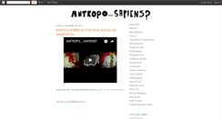 Desktop Screenshot of antropo-sapiens.blogspot.com