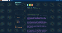 Desktop Screenshot of multimediacapstone.blogspot.com