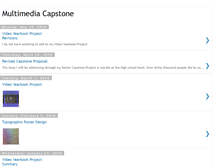 Tablet Screenshot of multimediacapstone.blogspot.com