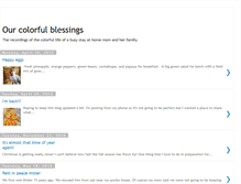 Tablet Screenshot of colorfulblessings.blogspot.com