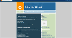 Desktop Screenshot of fisica10y11iega.blogspot.com