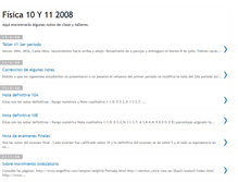 Tablet Screenshot of fisica10y11iega.blogspot.com