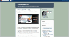 Desktop Screenshot of marcosblog.blogspot.com