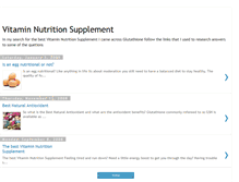 Tablet Screenshot of glutothione-review.blogspot.com