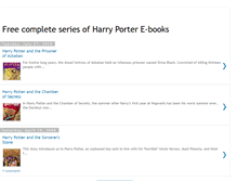 Tablet Screenshot of harryporterebooks.blogspot.com