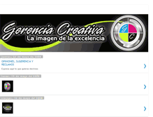 Tablet Screenshot of gerenciacreativa.blogspot.com