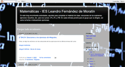 Desktop Screenshot of matesleandro.blogspot.com