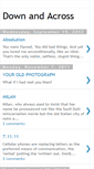 Mobile Screenshot of down-and-across.blogspot.com