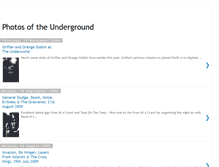 Tablet Screenshot of photosoftheunderground.blogspot.com