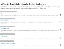Tablet Screenshot of alfabetoescalafobetico.blogspot.com
