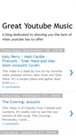 Mobile Screenshot of greatyoutubemusic.blogspot.com