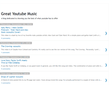 Tablet Screenshot of greatyoutubemusic.blogspot.com