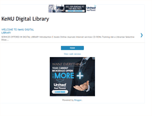 Tablet Screenshot of kemuelectronicresourceslist.blogspot.com